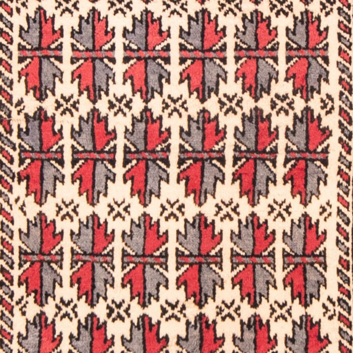 Alfombra Belutsch - 207 x 116 cm - rojo