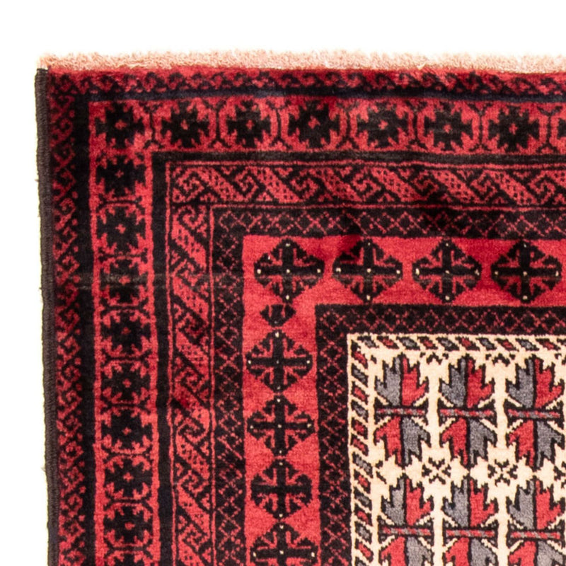 Alfombra Belutsch - 207 x 116 cm - rojo