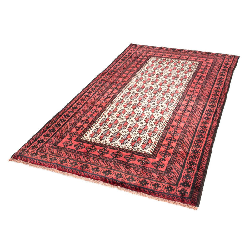 Alfombra Belutsch - 207 x 116 cm - rojo