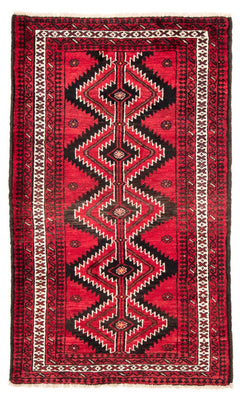 Alfombra Belutsch - 203 x 123 cm - rojo