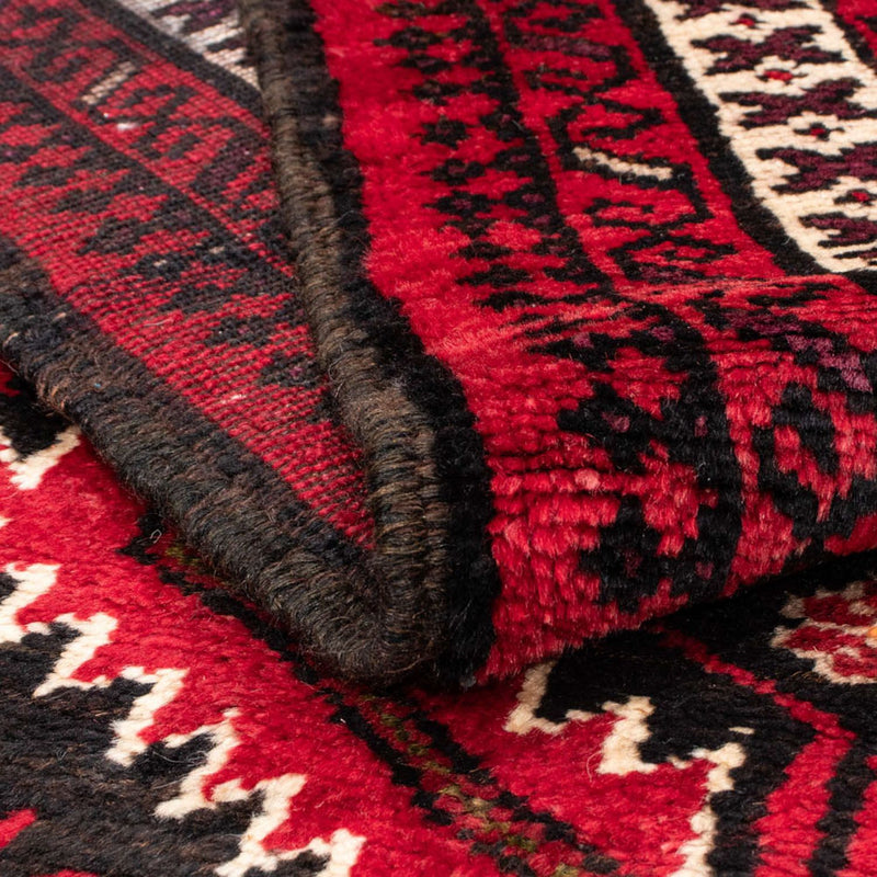 Alfombra Belutsch - 203 x 123 cm - rojo