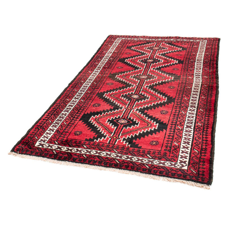 Alfombra Belutsch - 203 x 123 cm - rojo