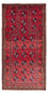 Alfombra Belutsch - 163 x 91 cm - rojo
