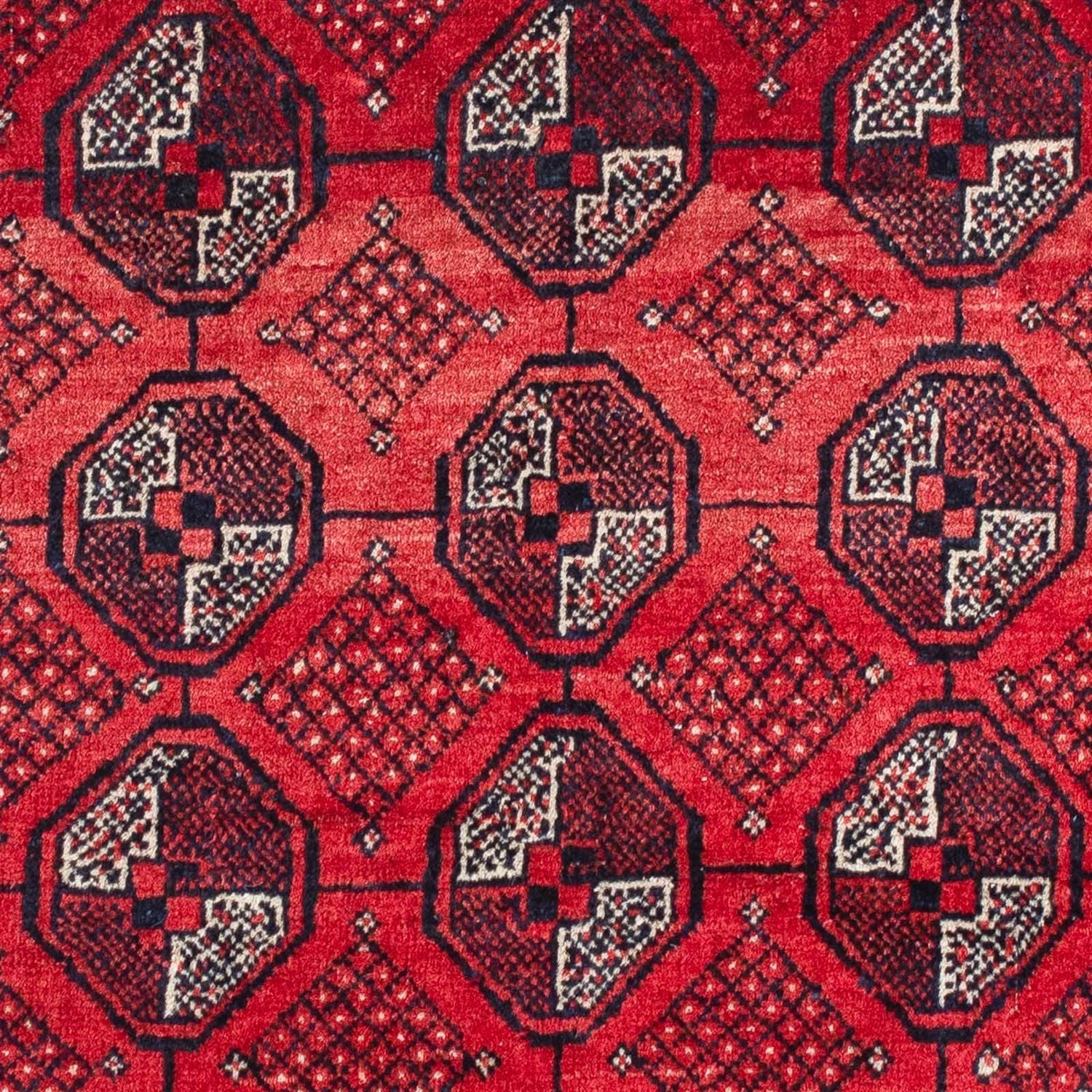 Alfombra Belutsch - 163 x 91 cm - rojo