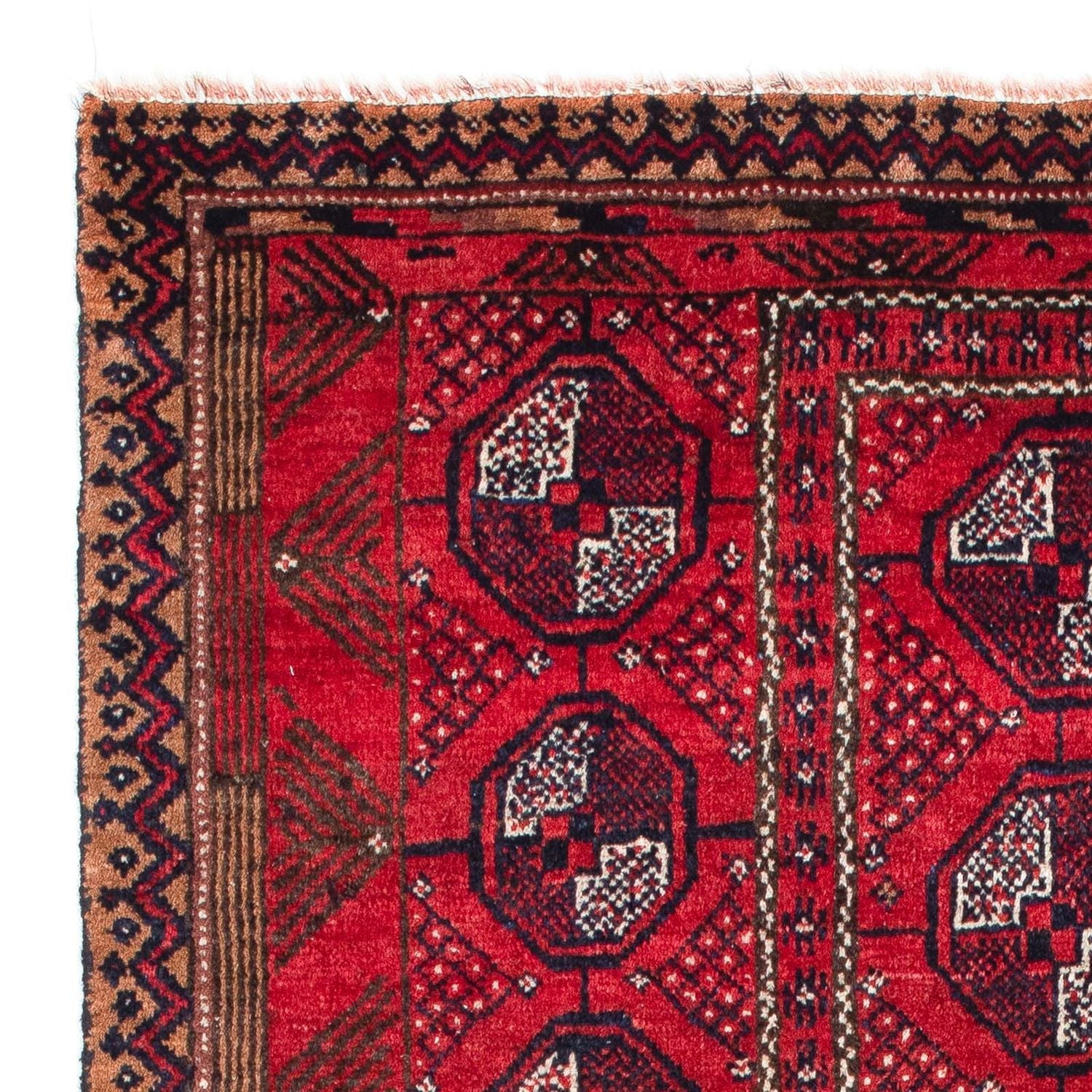 Alfombra Belutsch - 163 x 91 cm - rojo