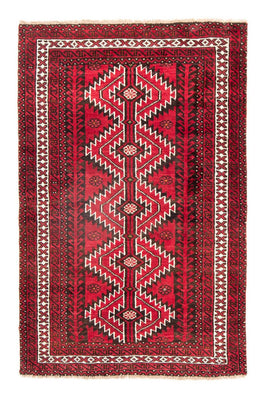 Alfombra Belutsch - 187 x 121 cm - rojo