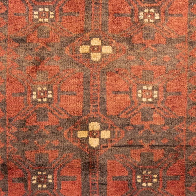 Alfombra de pasillo Alfombra Belutsch - 225 x 123 cm - rojo claro
