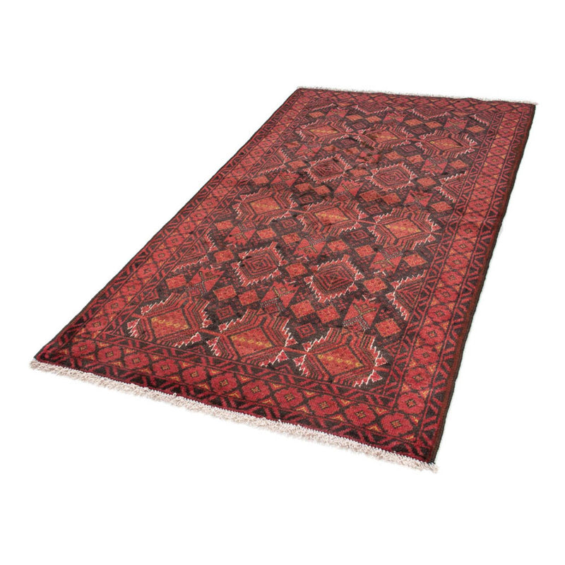 Alfombra de pasillo Alfombra Belutsch - 190 x 104 cm - rojo