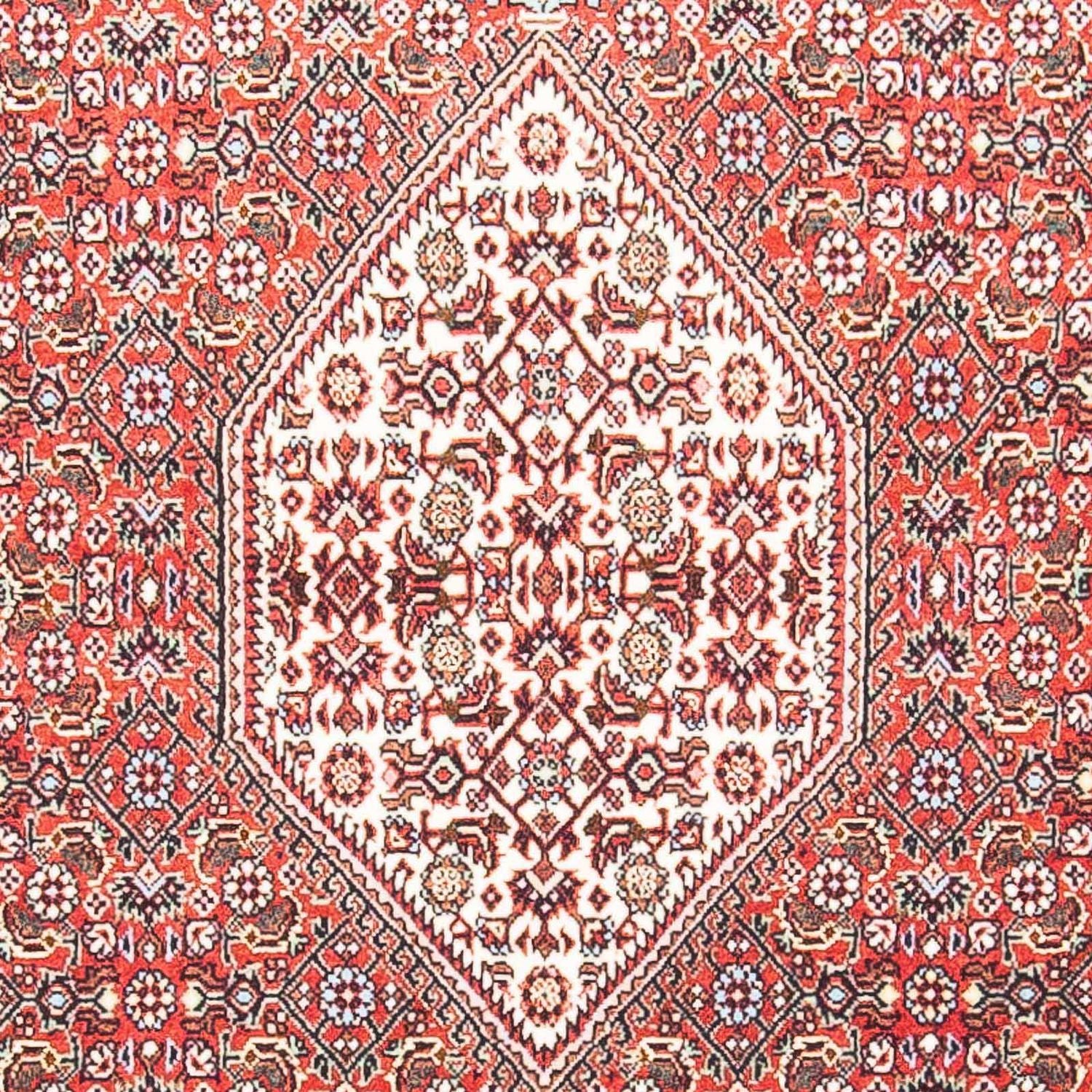 Alfombra persa - Bidjar - 156 x 88 cm - salmón