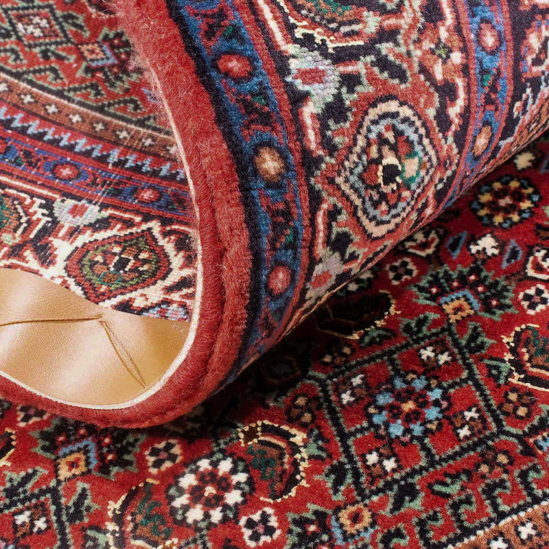Alfombra persa - Bidjar - 156 x 88 cm - salmón