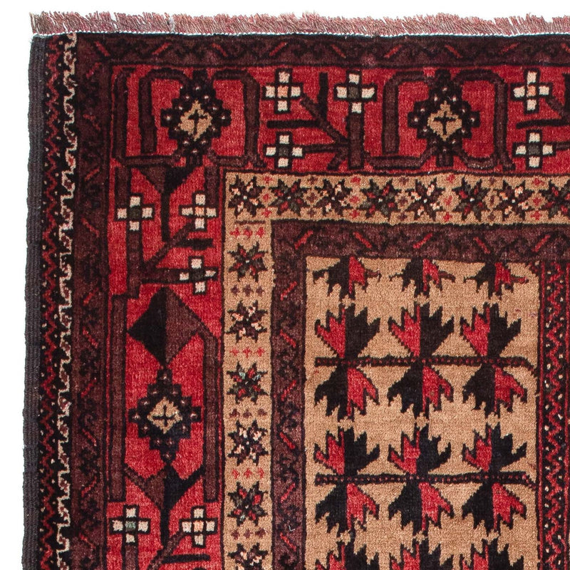 Alfombra Belutsch - 156 x 98 cm - marrón
