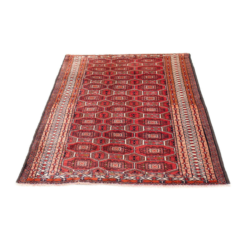 Alfombra Belutsch - 134 x 94 cm - rojo oscuro