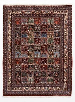 Alfombra persa - Clásica - 189 x 150 cm - multicolor