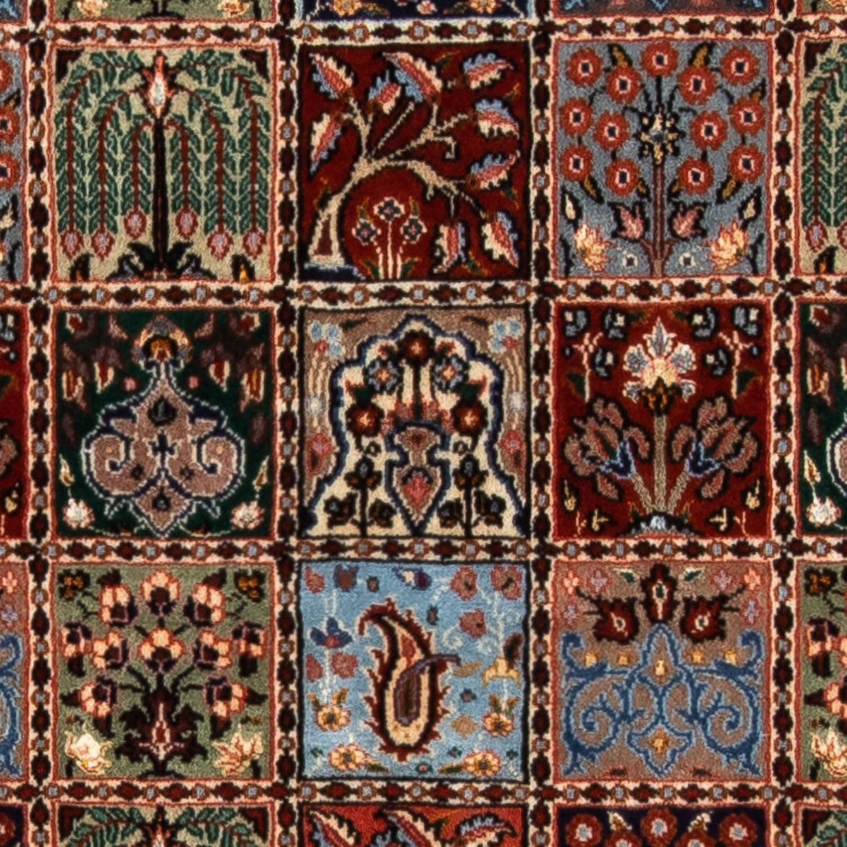 Alfombra persa - Clásica - 189 x 150 cm - multicolor