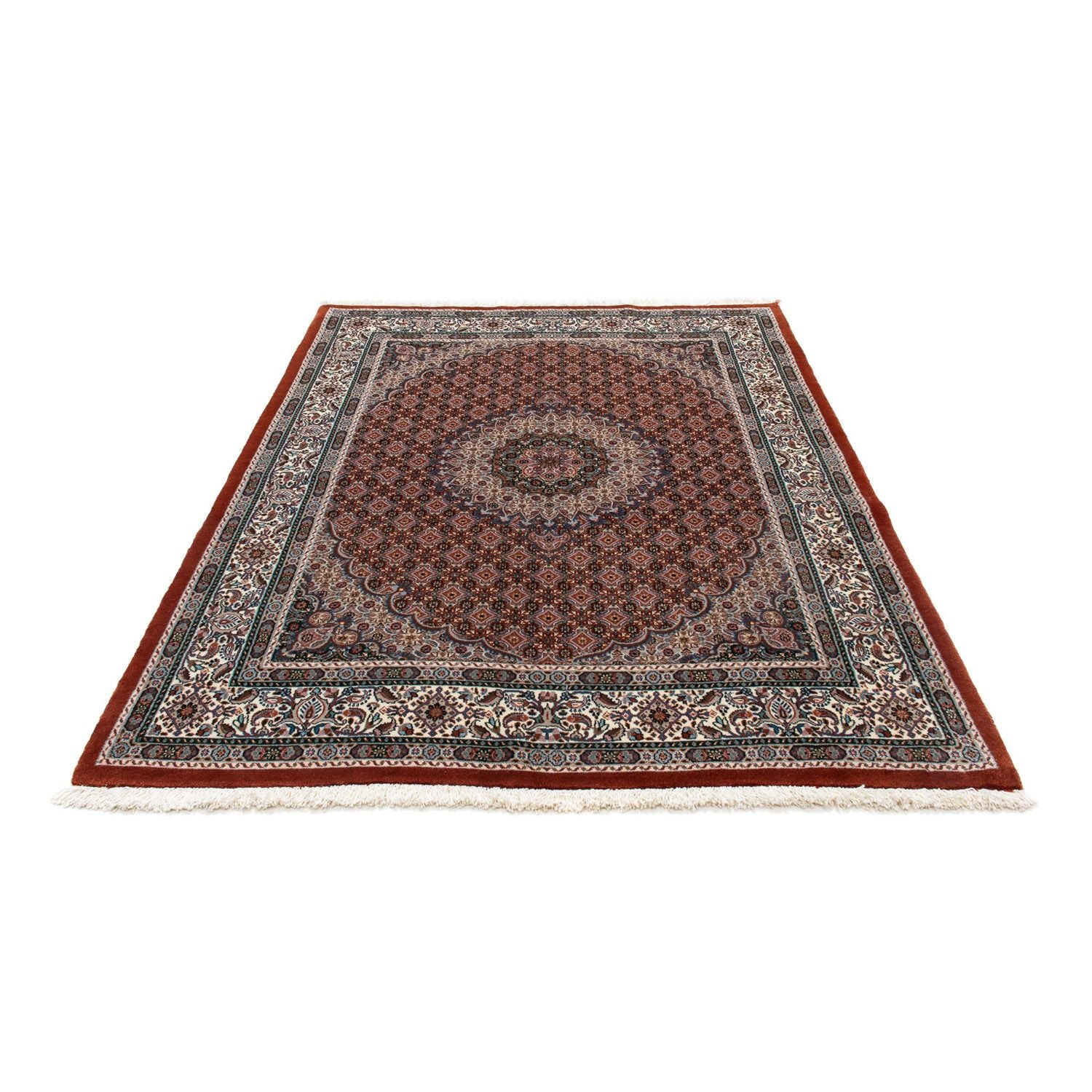 Alfombra persa - Clásica - 197 x 148 cm - rojo oscuro
