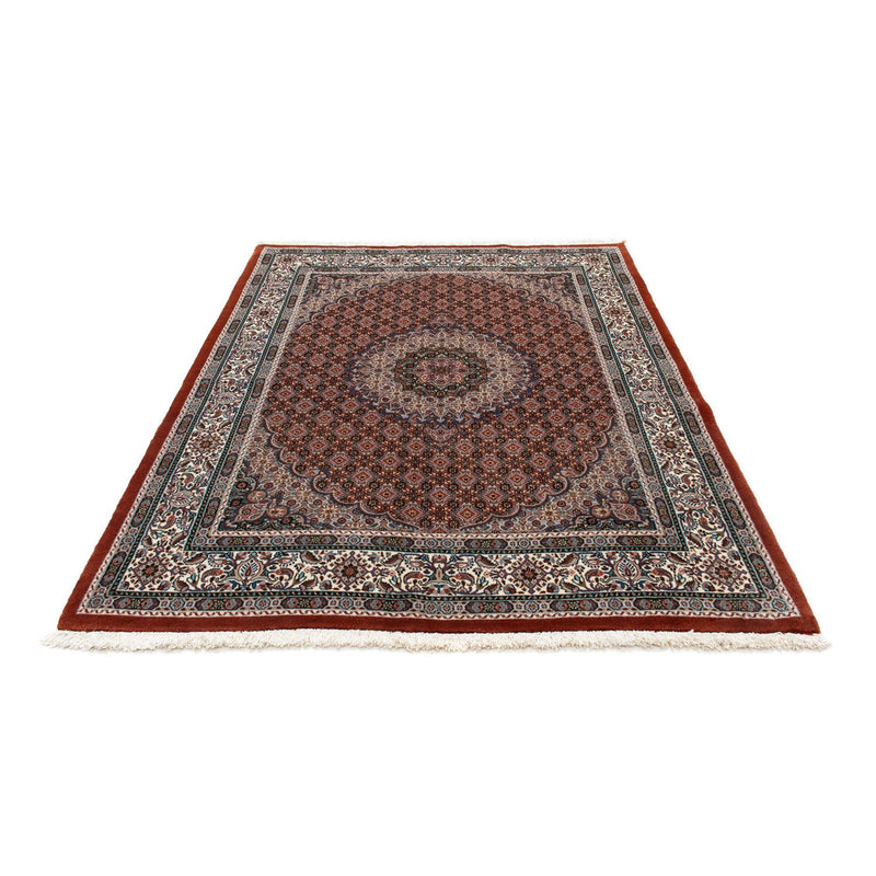Alfombra persa - Clásica - 197 x 148 cm - rojo oscuro