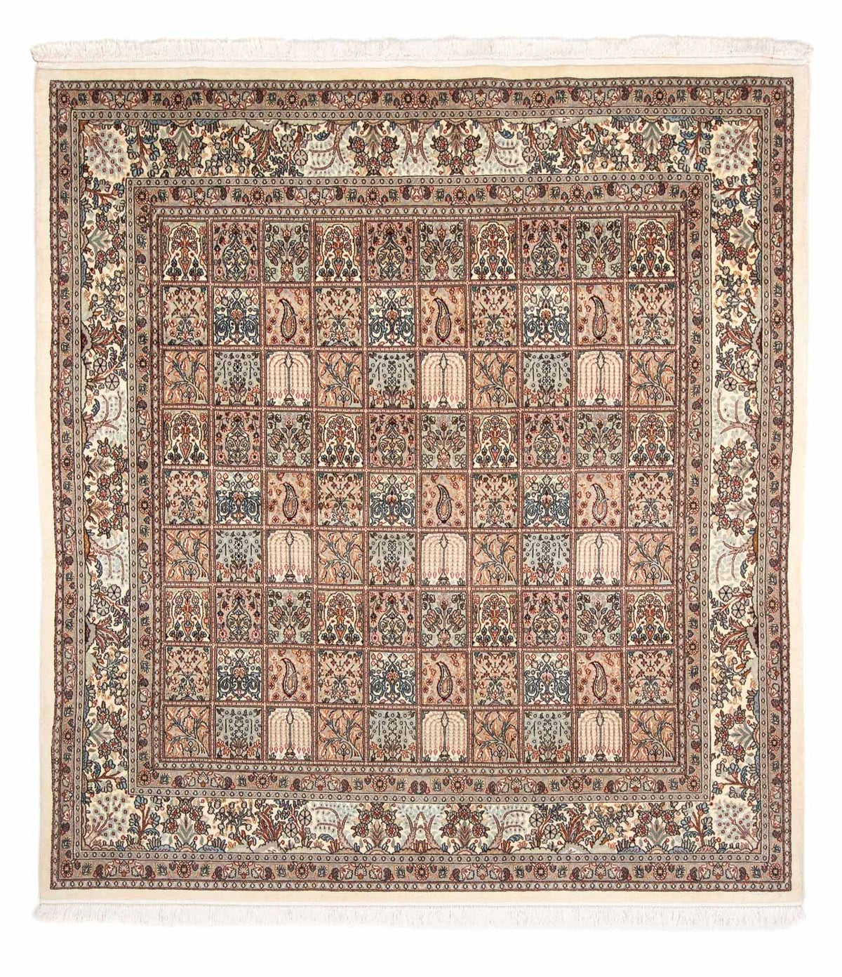 Alfombra persa - Clásica - 226 x 215 cm - multicolor