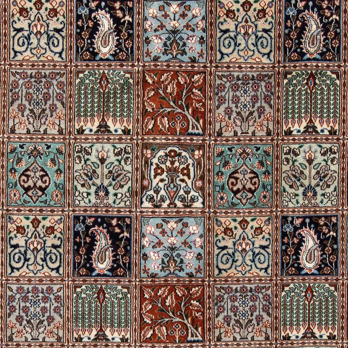 Alfombra persa - Clásica - 228 x 189 cm - multicolor