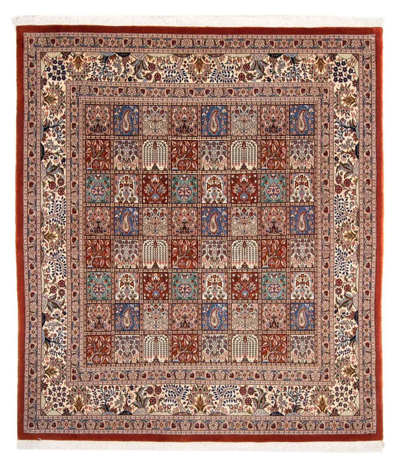 Alfombra persa - Clásica cuadrado  - 214 x 197 cm - multicolor