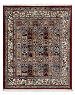 Alfombra persa - Clásica - 225 x 181 cm - multicolor