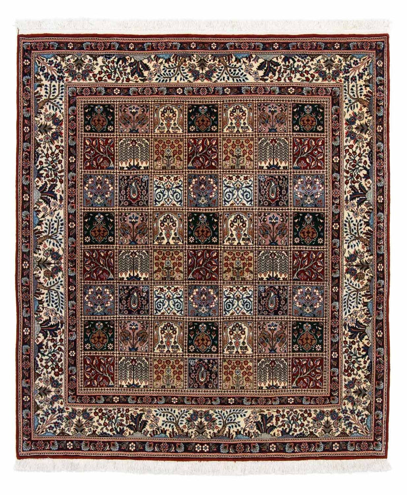 Alfombra persa - Clásica - 205 x 178 cm - multicolor
