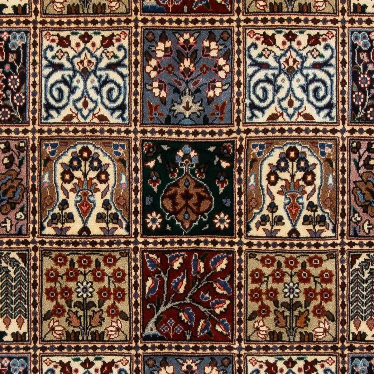 Alfombra persa - Clásica - 205 x 178 cm - multicolor