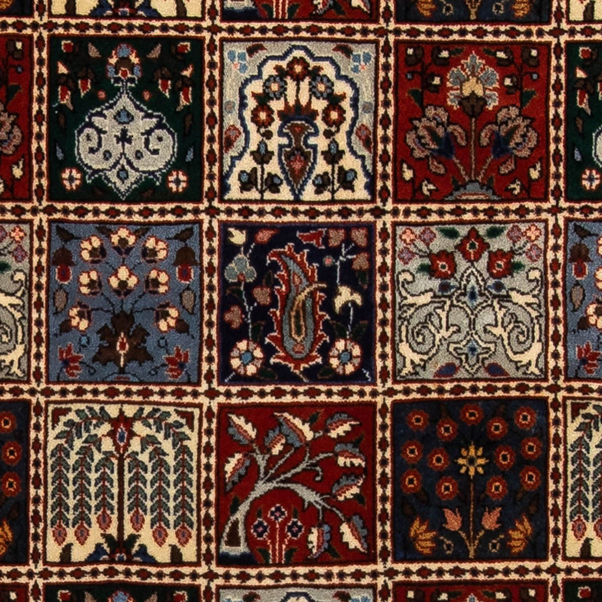 Alfombra persa - Clásica - 189 x 139 cm - multicolor