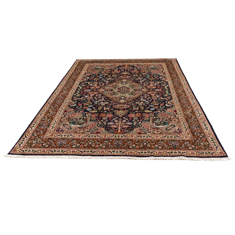 Alfombra Persa - Tabriz - Real - 300 x 202 cm - azul oscuro