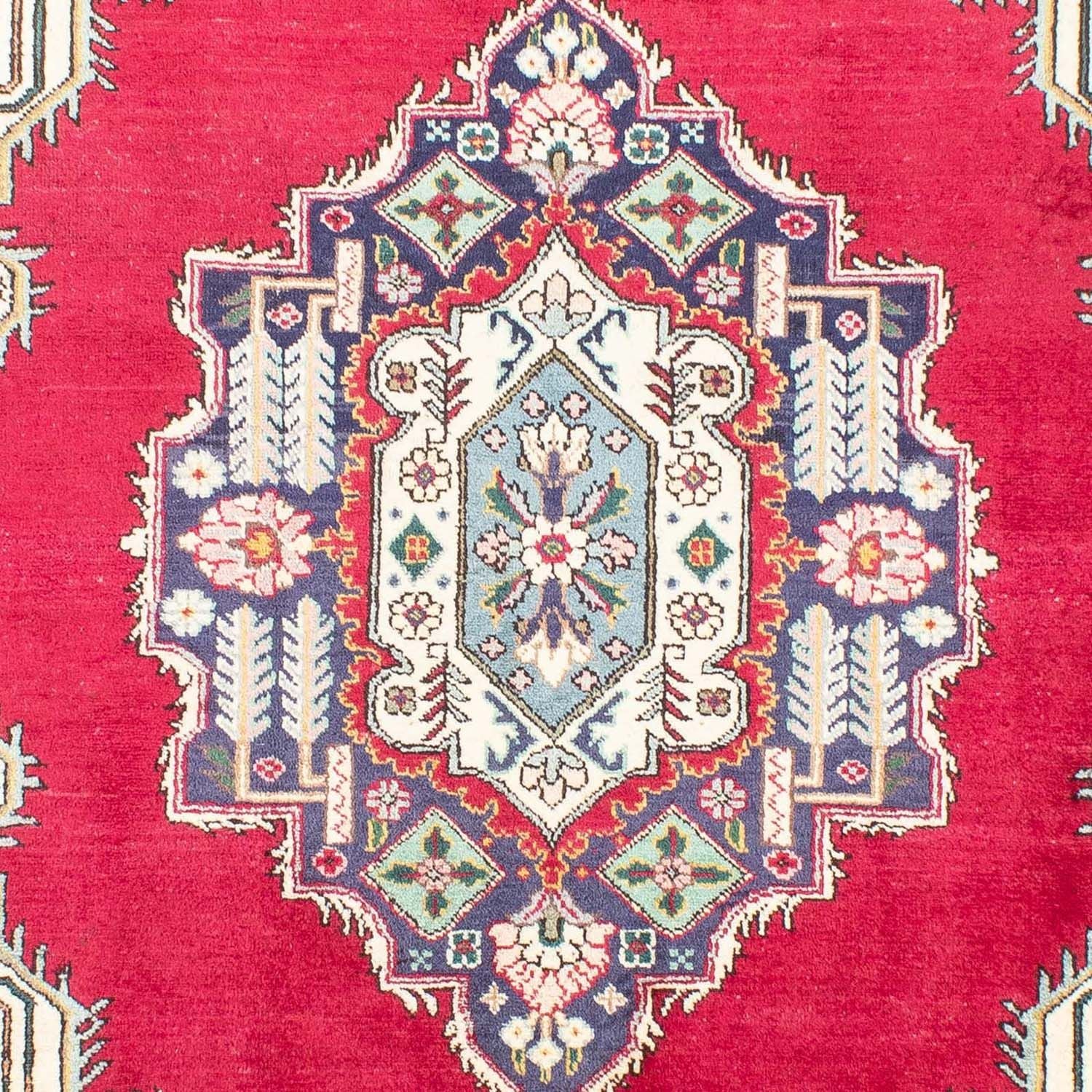 Alfombra persa - Tabriz - 315 x 203 cm - rojo