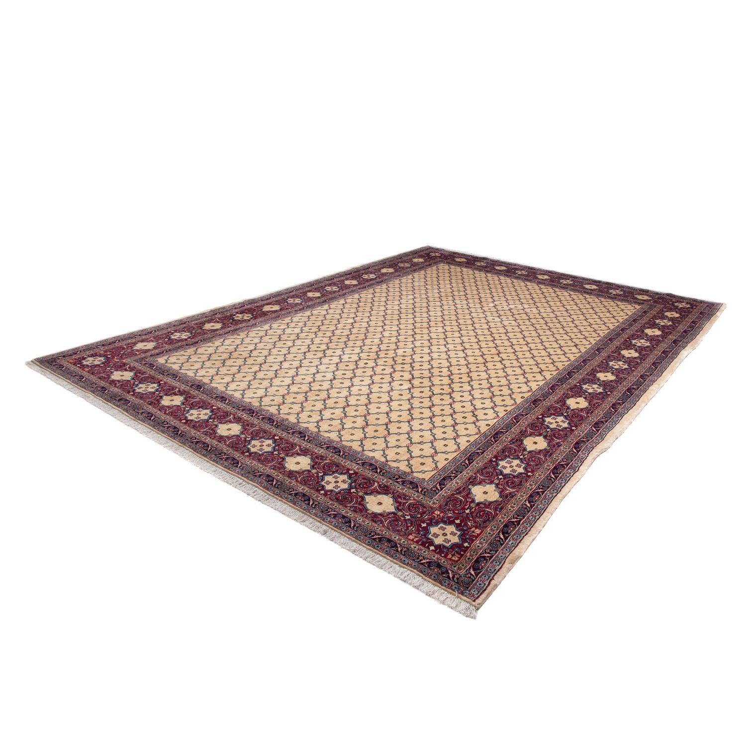 Alfombra persa - Tabriz - 346 x 239 cm - beige