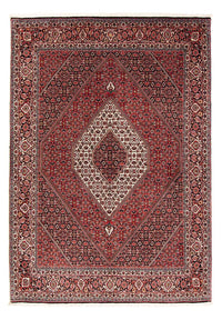 Alfombra persa - Bidjar - 243 x 170 cm - rojo claro