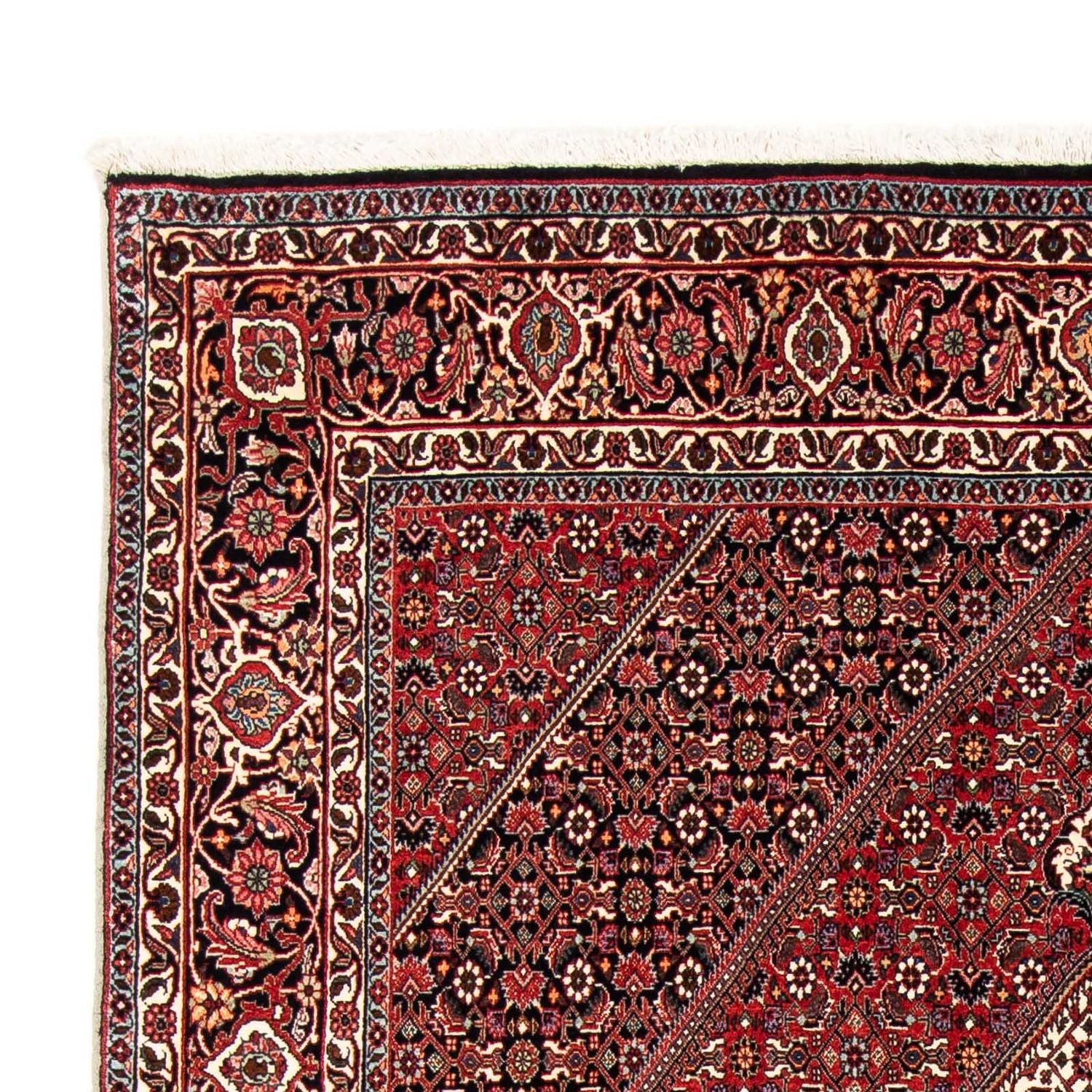 Alfombra persa - Bidjar - 243 x 170 cm - rojo claro