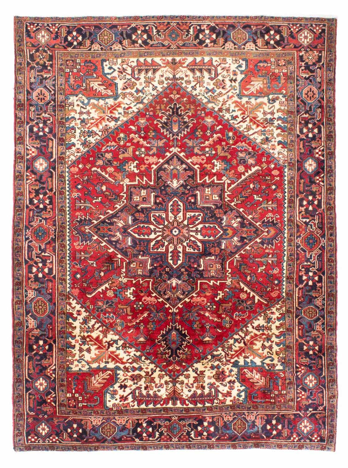 Alfombra persa - Nómada - 275 x 217 cm - rojo