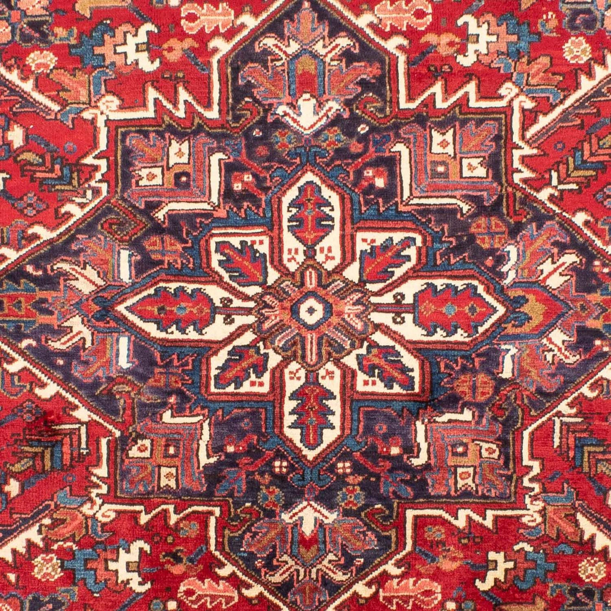 Alfombra persa - Nómada - 275 x 217 cm - rojo