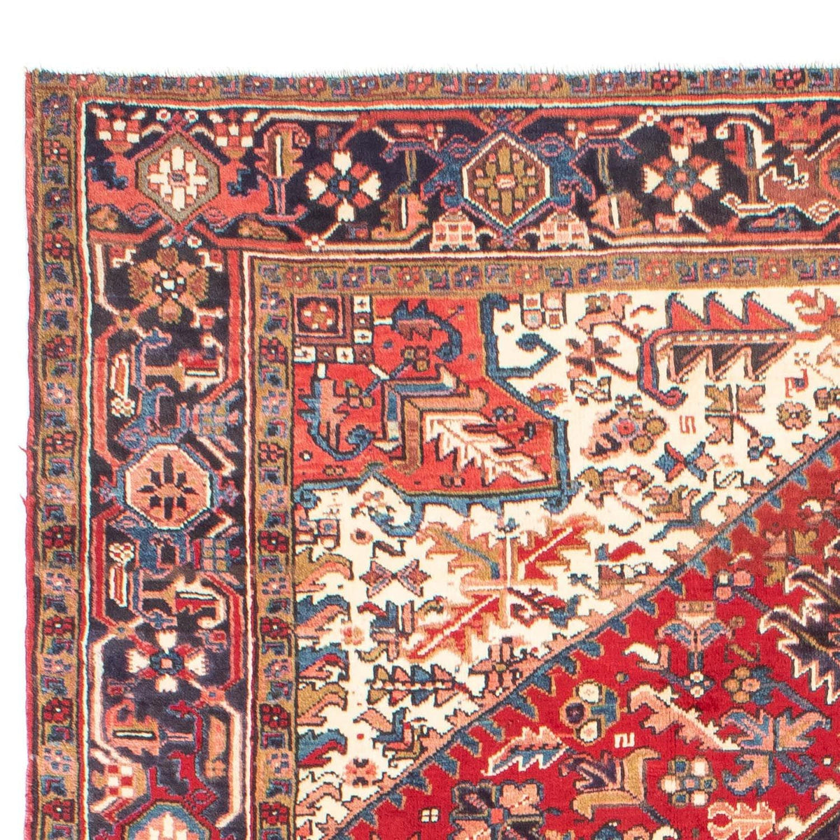 Alfombra persa - Nómada - 275 x 217 cm - rojo