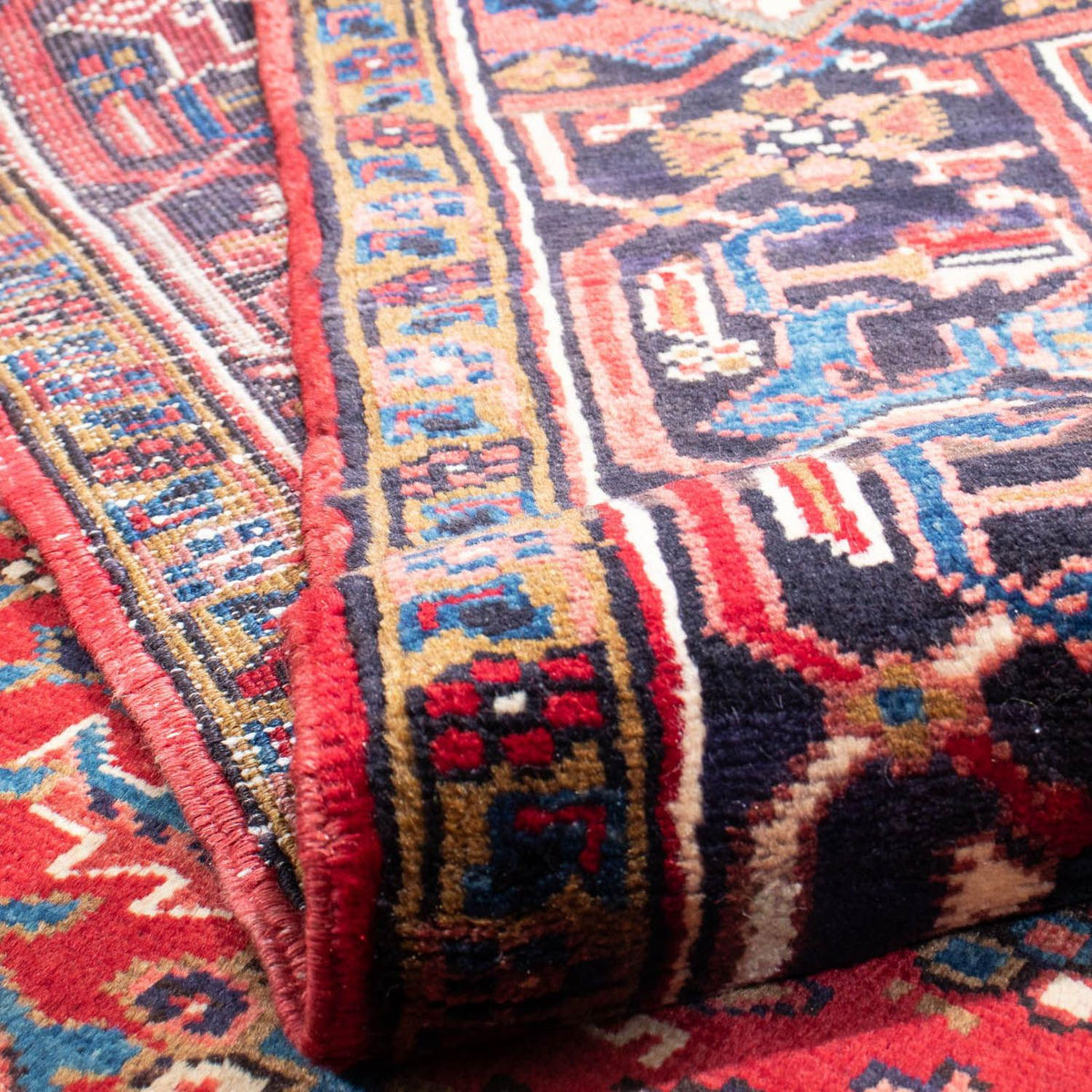 Alfombra persa - Nómada - 275 x 217 cm - rojo