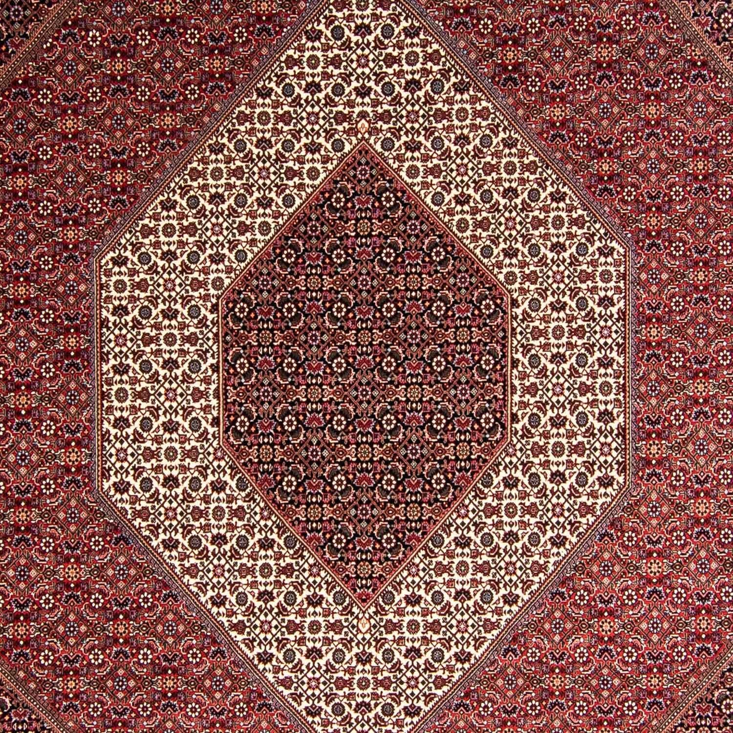 Alfombra persa - Bidjar - 354 x 248 cm - rojo claro