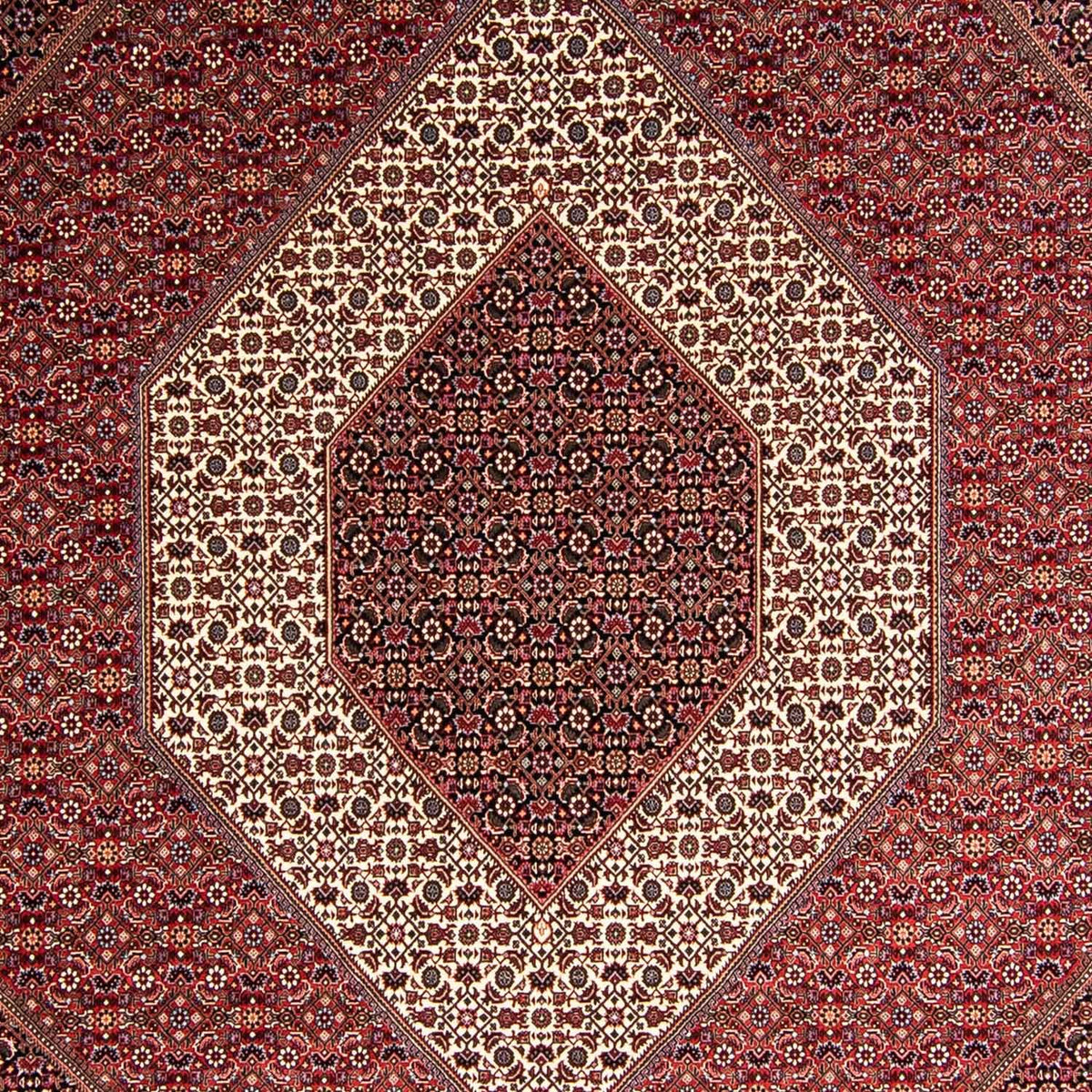 Alfombra persa - Bidjar - 354 x 248 cm - rojo claro