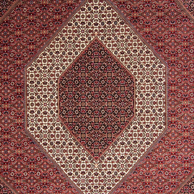 Alfombra persa - Bidjar - 354 x 248 cm - rojo claro