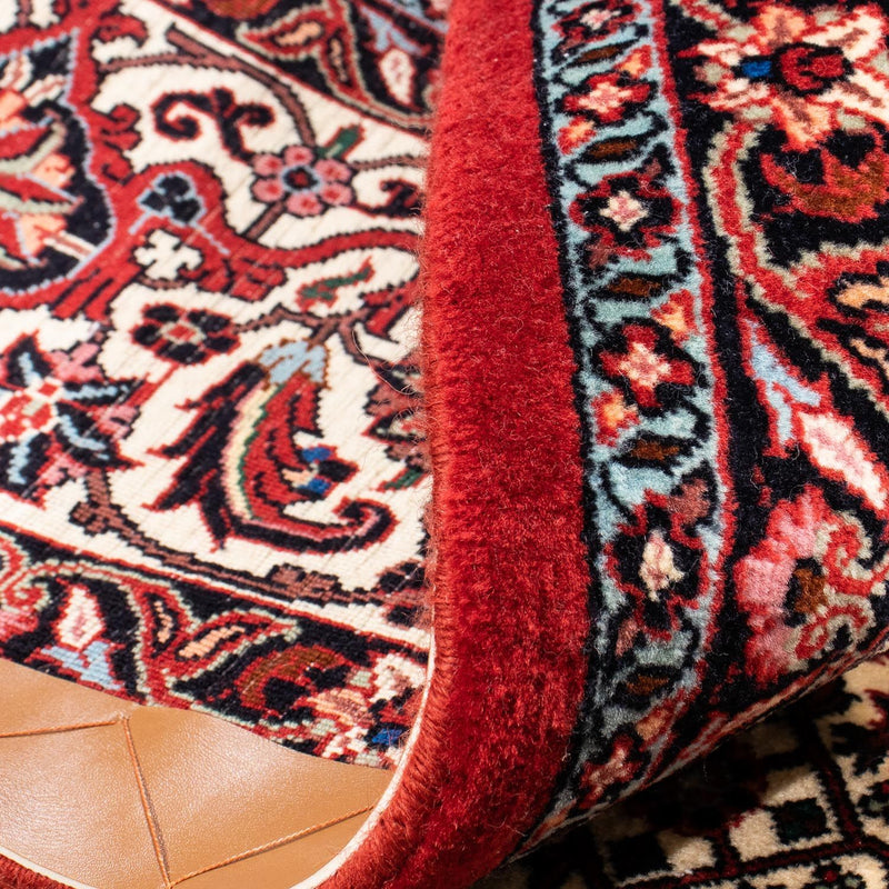 Alfombra persa - Bidjar - 354 x 248 cm - rojo claro
