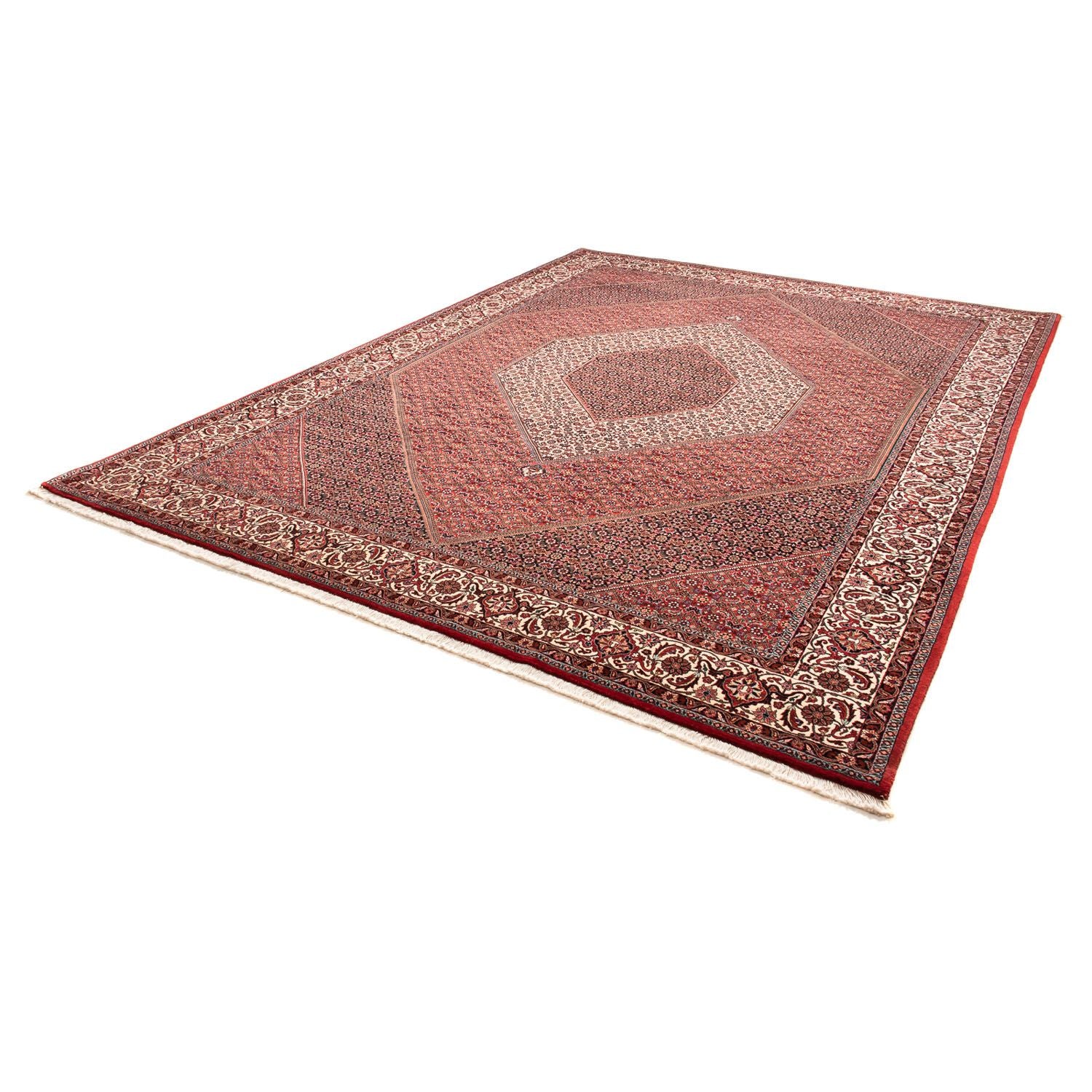 Alfombra persa - Bidjar - 354 x 248 cm - rojo claro
