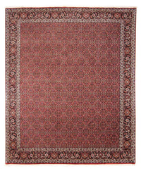 Alfombra persa - Bidjar - 300 x 252 cm - rojo oscuro