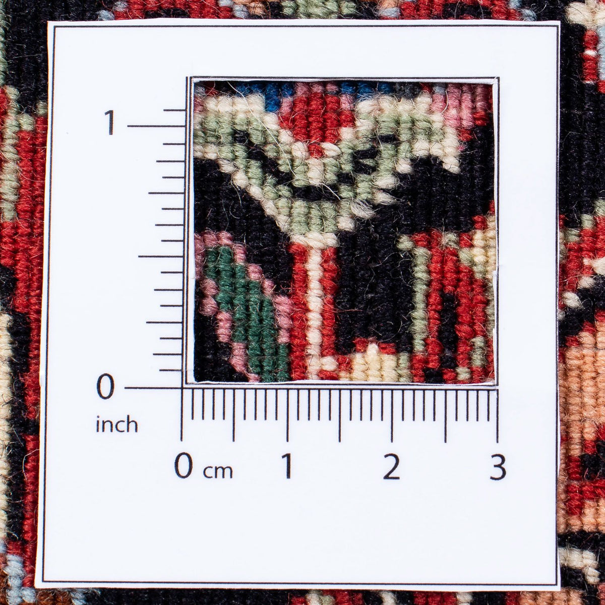 Alfombra persa - Bidjar - 300 x 252 cm - rojo oscuro