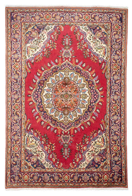 Alfombra persa - Tabriz - 290 x 193 cm - rojo