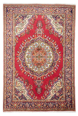 Alfombra persa - Tabriz - 290 x 193 cm - rojo