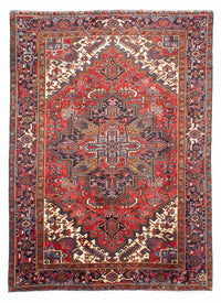 Alfombra persa - Nómada - 275 x 198 cm - rojo claro
