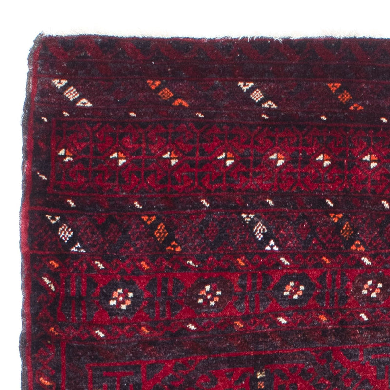 Alfombra Belutsch - 148 x 92 cm - rojo oscuro