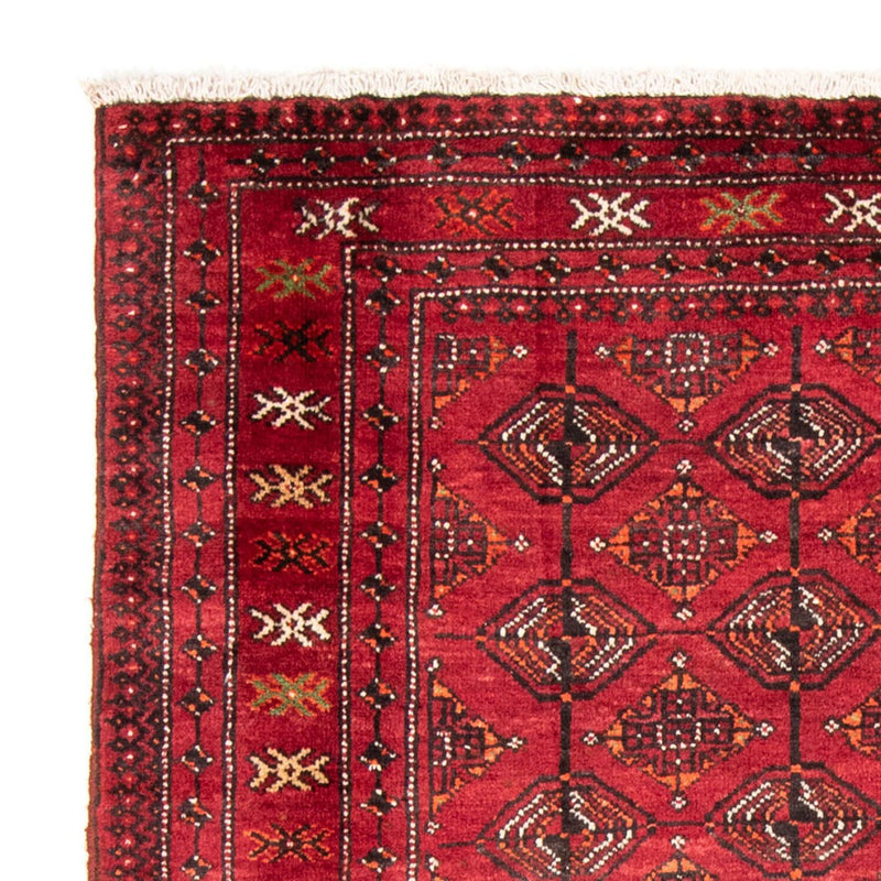 Alfombra Belutsch - 203 x 136 cm - rojo
