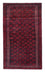 Alfombra Belutsch - 150 x 89 cm - rojo oscuro