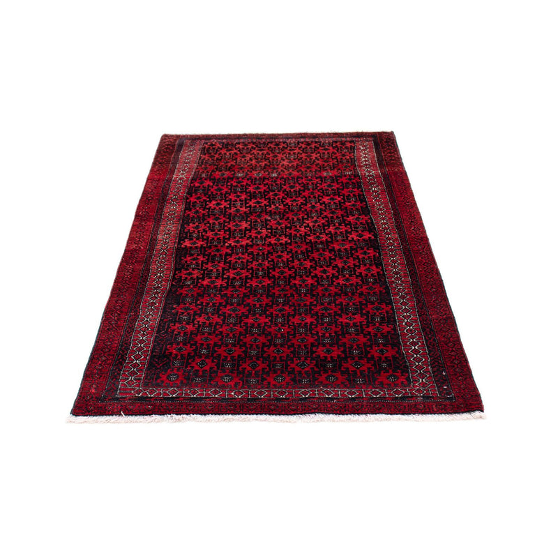 Alfombra Belutsch - 150 x 89 cm - rojo oscuro